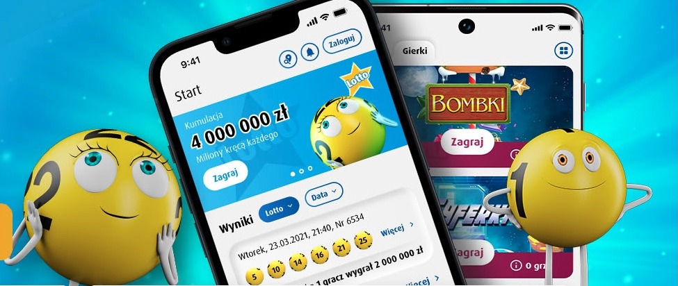 Lotto online aplikacja mobilna
